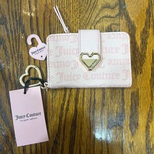 Juicy Couture Pink and Cream Wallet